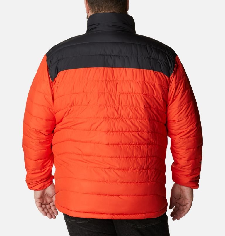 Columbia Powder Lite Isolerte Jakker Herre Oransje | Plus Size 67310M